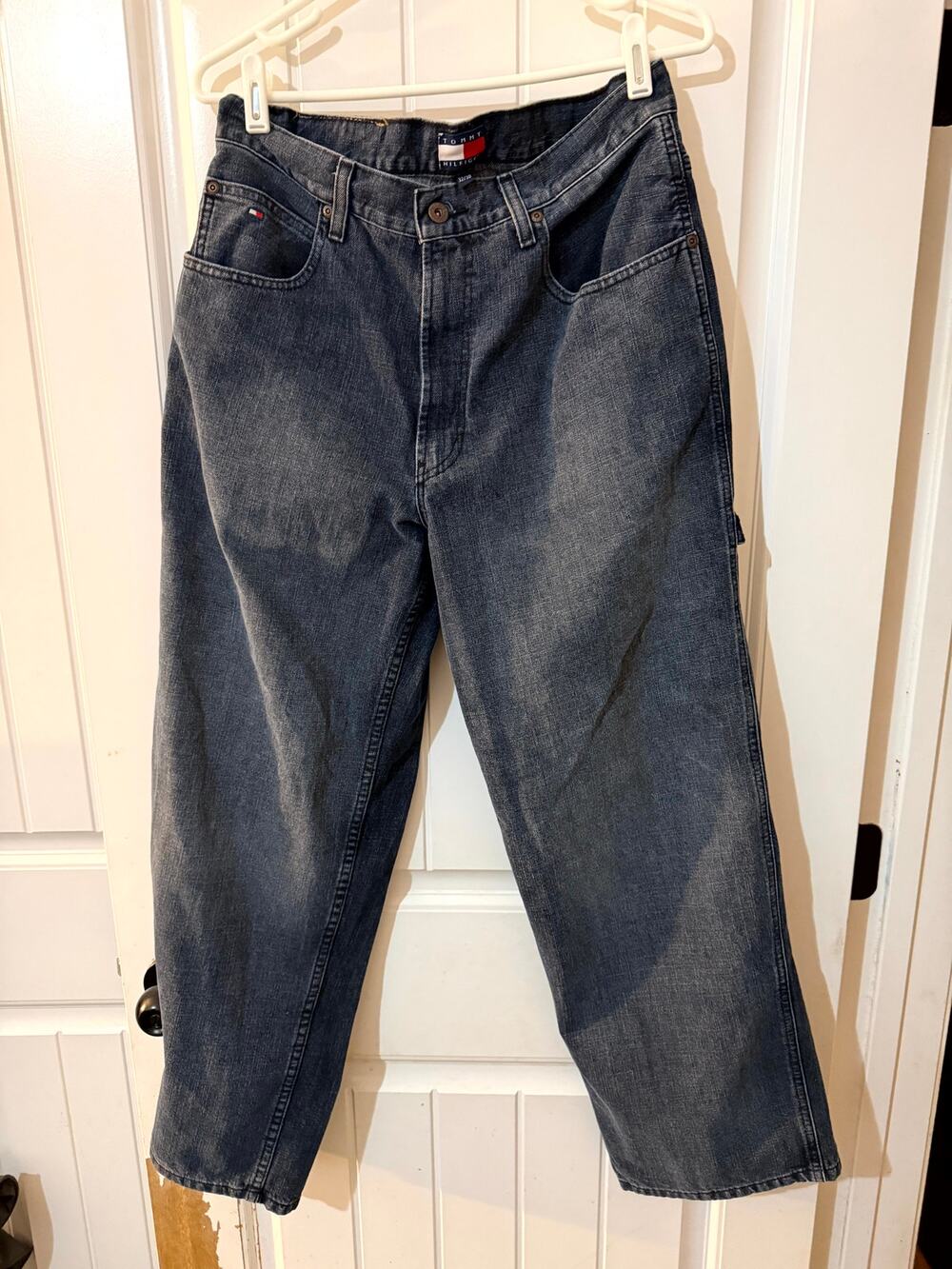 Tommy Hilfiger Men's Jeans 32x30 Blue Denim Classic Fit Straight Leg